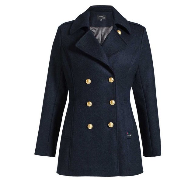 Caban en laine made in france marine Dalmard Marine | La Redoute Duffle coat court en laine impermeable marine Dalmard Marine