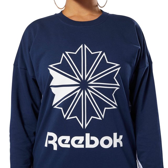sweat reebok classic argent