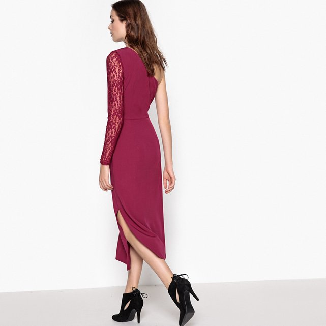 Longue Longue Épaule Épaule Dentelle Robe DénudéeManche Robe DénudéeManche Longue Robe Dentelle HD2IEW9Y