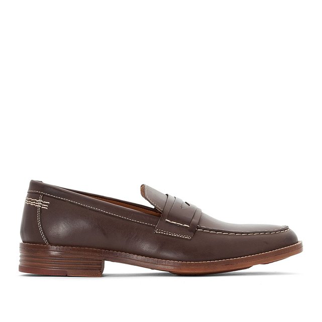 Mocassins cuir gallant parview marron Hush Puppies La Redoute Mocassins cuir gallant parview marron Hush Puppies La Redoute