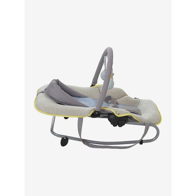 Transat Avec Arche D Eveil Babyfun Gris Chine Vertbaudet La Redoute