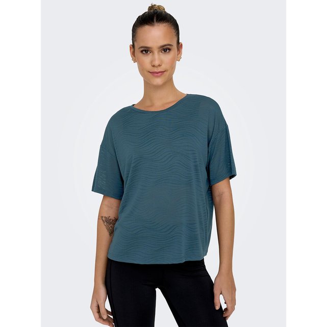 T-shirt nia, loose-fit, ausbrennermotiv Only Play | La Redoute
