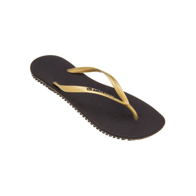 femme Marron et Doré AMAZONAS Tongs Bio Flip Flop p5xzOqw