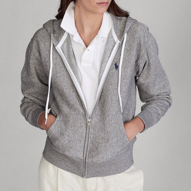 polo under hoodie