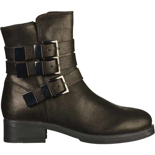 bottine suedine noir