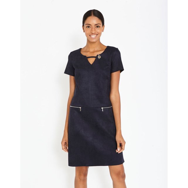 robe droite unie