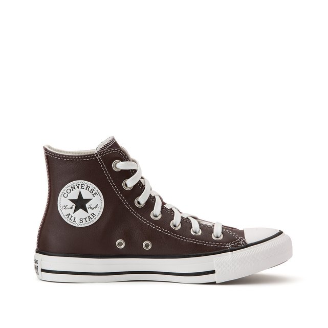 converse leather trainers
