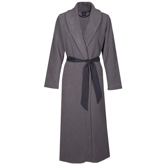 Robe de chambre croisée en polaire essentiel 762 gris Le Chat | La Redoute