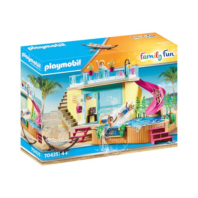 villa with pool multi coloured playmobil la redoute