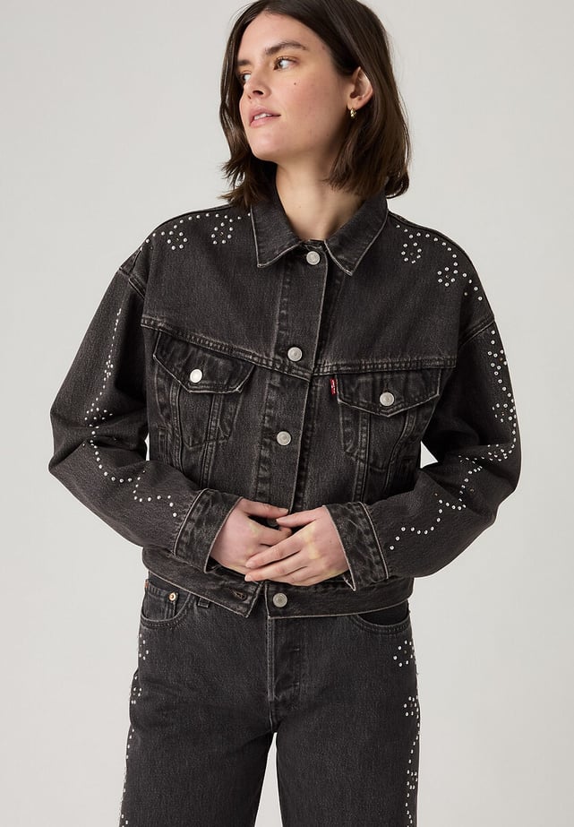Veste Jeans Femme Levi's Coupe Cintrée - Taille XS - Bleu Classique - État Impeccable