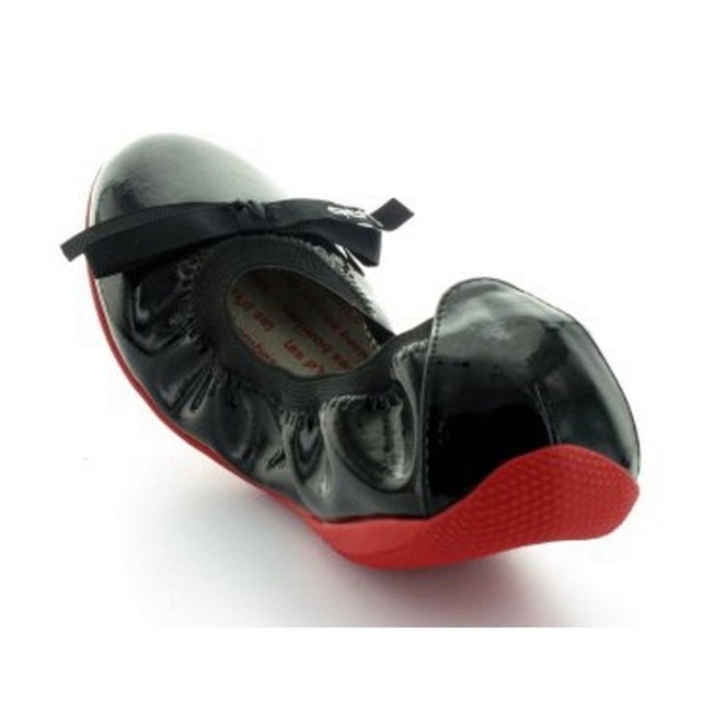 R Noir Les P'tites WOMAN Ballerine LPB Vernis Ella Bombes gYxUz