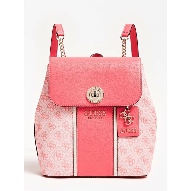 Sac a dos cathleen logo 4g rose clair Guess | La Redoute