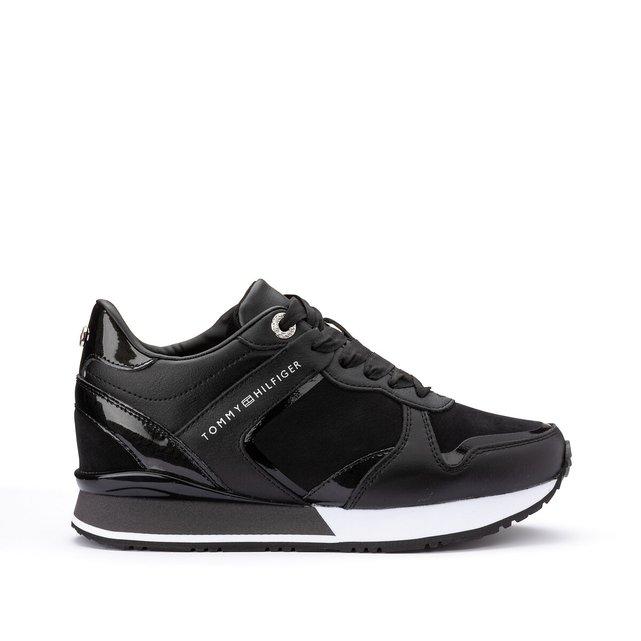 black dressy trainers