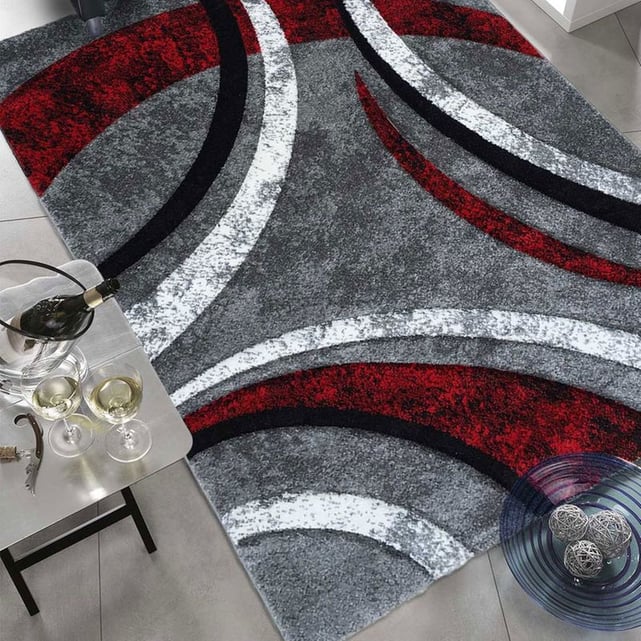 Tapis Pas Cher Pour Salon Solide Et Doux Au Touché Platino Prestige