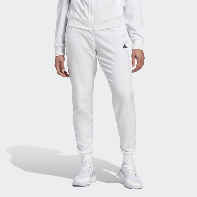 white adidas pants for women