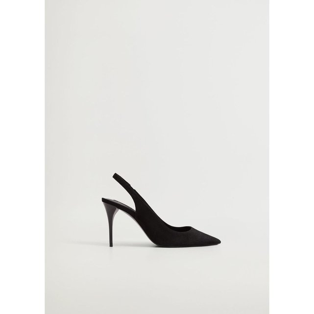 escarpin noir mango