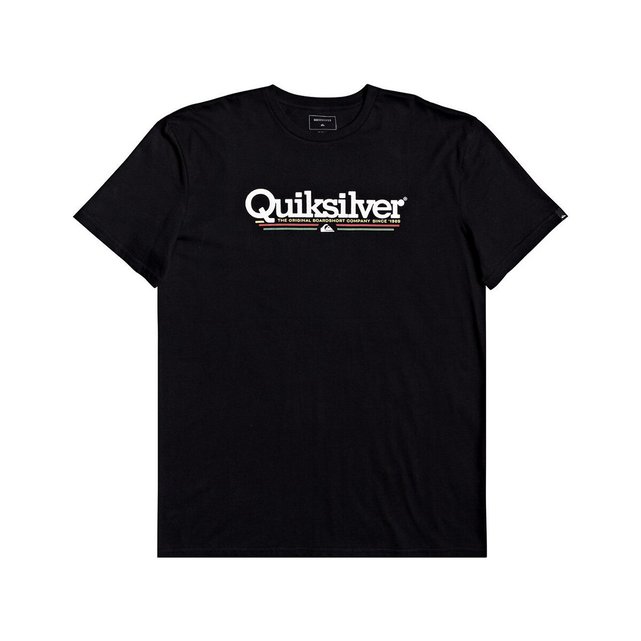 black quiksilver t shirt