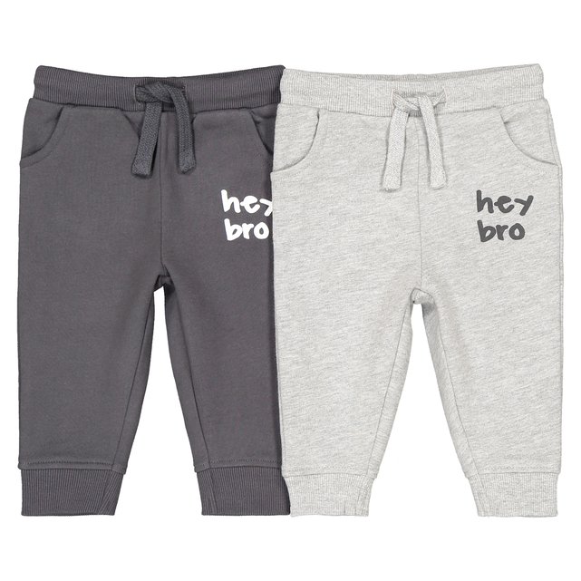 La Redoute Collections Big Boys Joggers 1 Month-3 Years