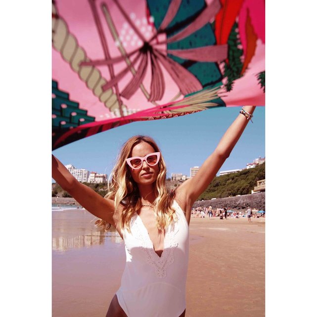 Maillot De Bain 1 Piece Mydream Blanc Amenapih La Redoute
