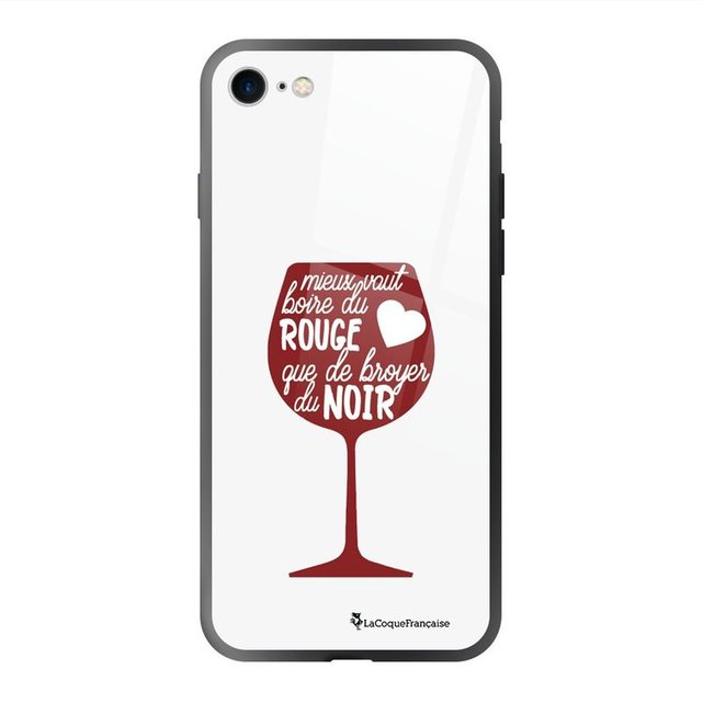 coque iphone 7 vin rouge