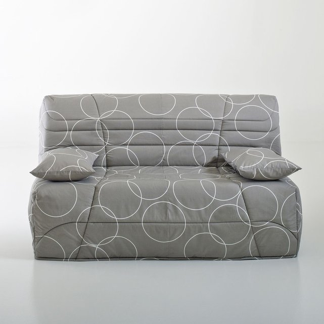 Merveilleux Housse Clic Clac Gris #4: Housse Couette BZ Matelas 9 Cm 250g/m2 La Redoute Interieurs Merveilleux Housse Clic Clac Gris #4: Housse Couette BZ Matelas 9 Cm 250g/m2 La Redoute Interieurs