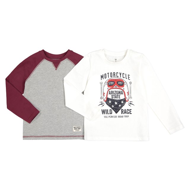 Jersey sustancia 3 rayas grises jaspeadas blanco