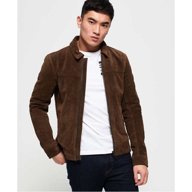 veste en daim curtis daim ch 234 ne superdry la redoute veste en daim curtis daim ch 234 ne superdry la redoute