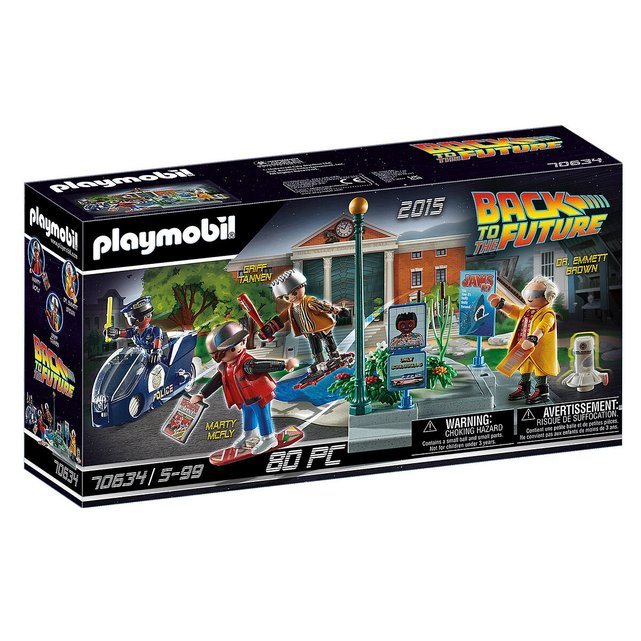 Back to the future course d'hoverboard multicolore Playmobil