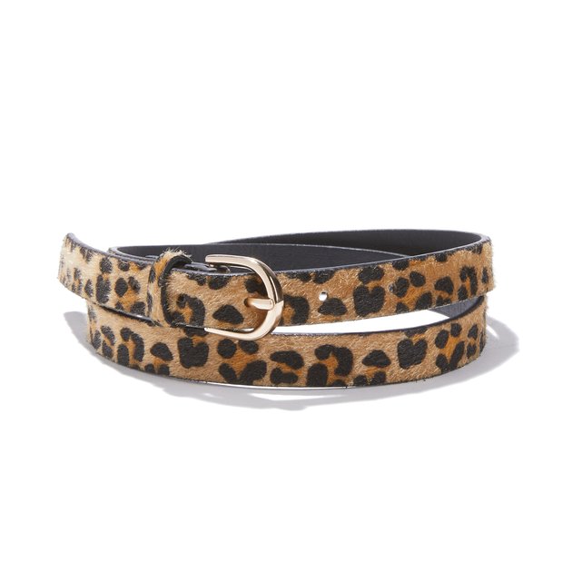 animal print belt