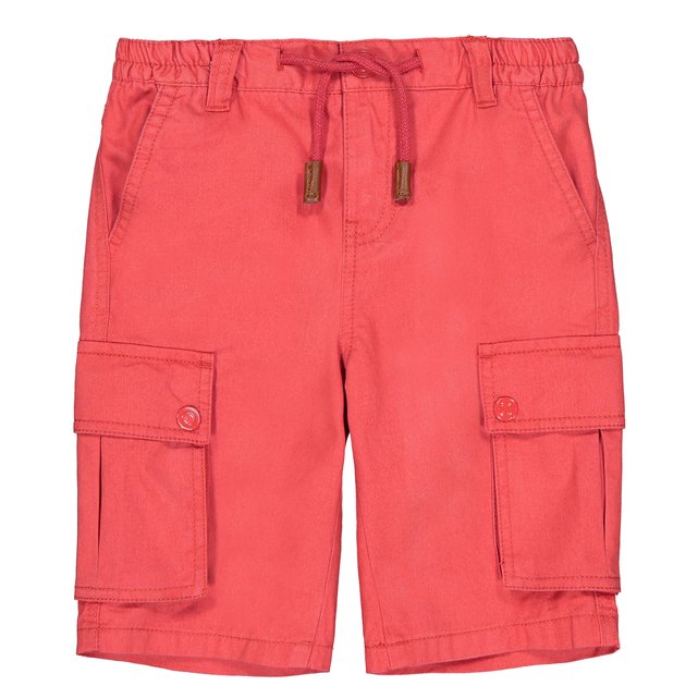 3-12 Years La Redoute Collections Big Boys Combat Bermuda Shorts