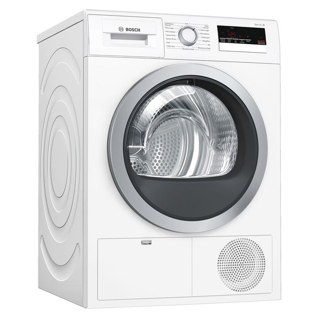 Seche Linge A Condensation Wtn85207ff Blanc Bosch La Redoute