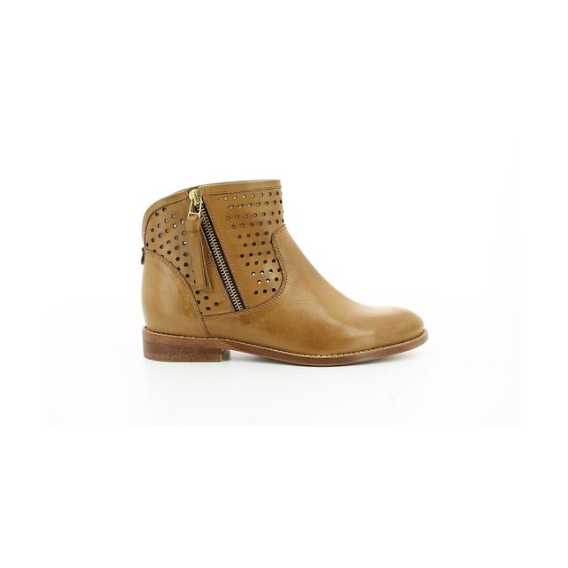 Bottillon Cuir Femme Tuzip Camel Kickers La Redoute