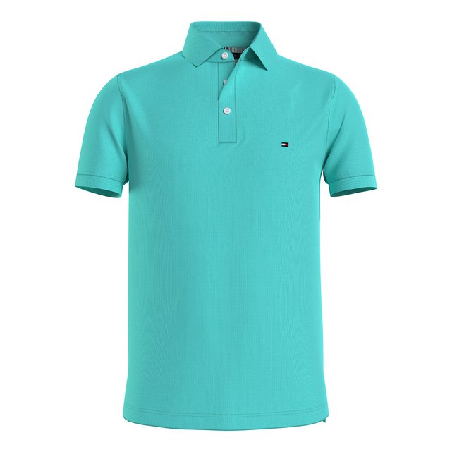 green tommy hilfiger polo shirt