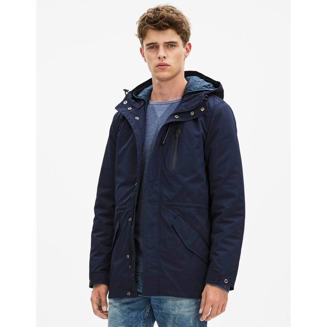 Parka légère à capuche fumulti bleu marine Celio | La Redoute