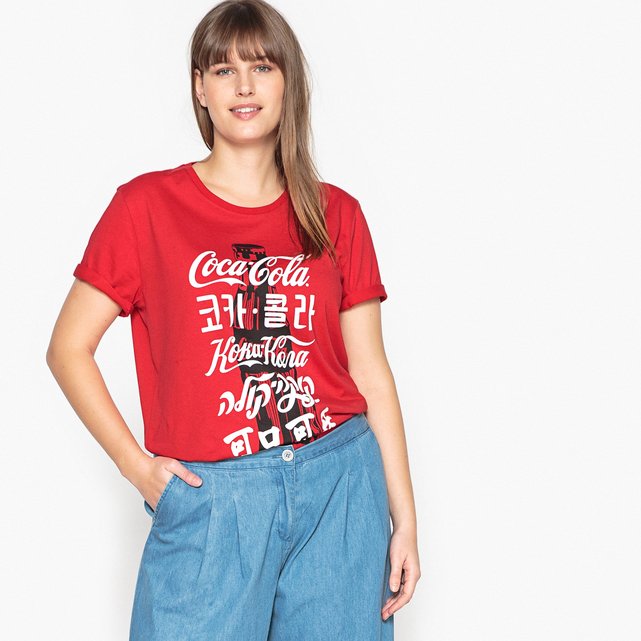 T-shirt de gola redonda, mangas curtas  COCA COLA image 0