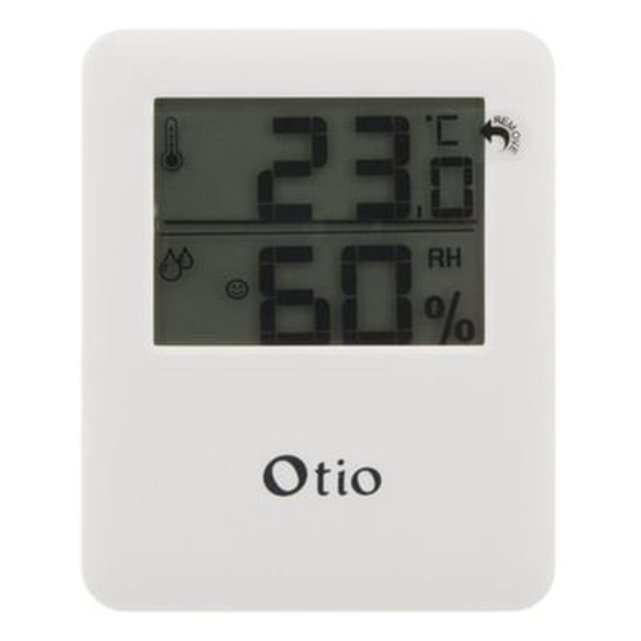 Thermomètre int/ext sans fil Blanc - Otio