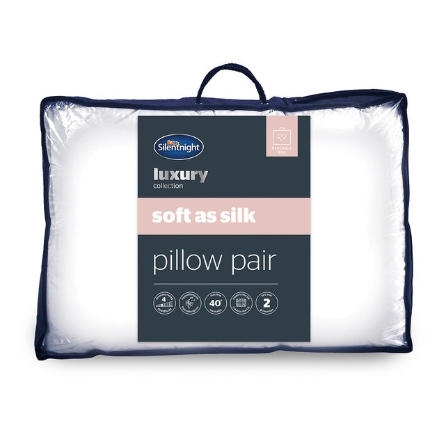 Silent night hollowfibre outlet pillow