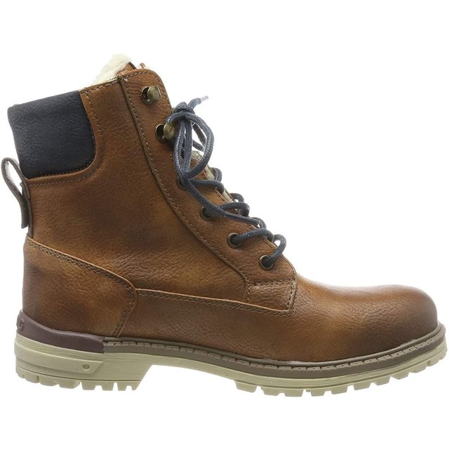 bottines mustang cognac