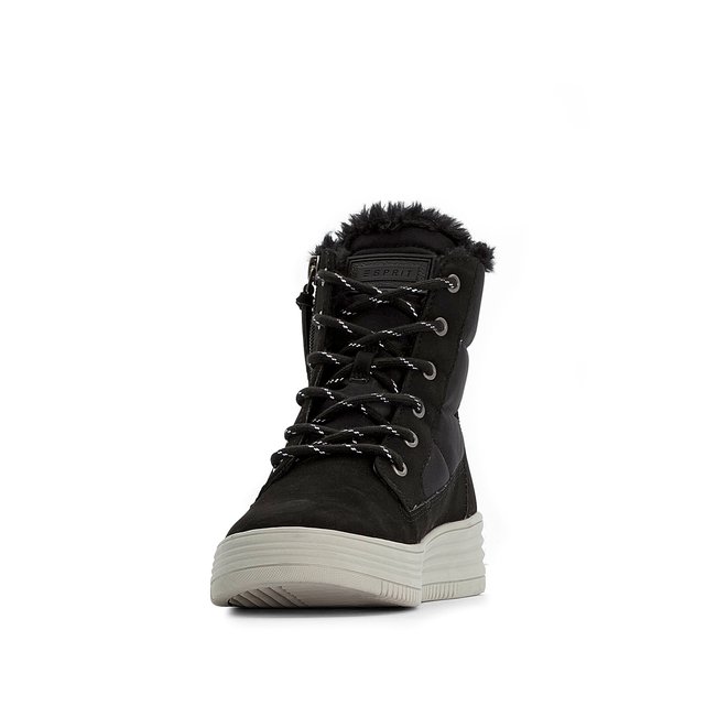 esprit high top trainers