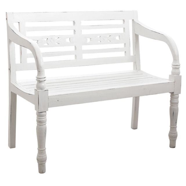 Banc 2 Places En Acajou Aubry Gaspard La Redoute