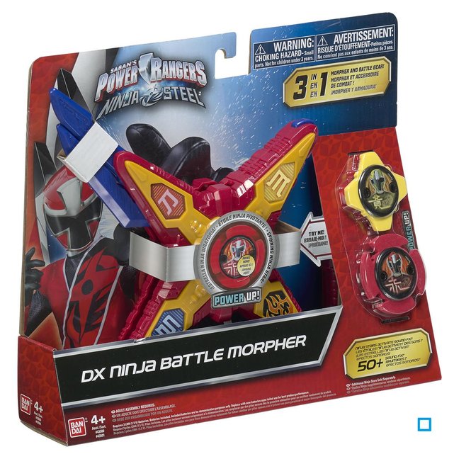 étoile De Pouvoir Ninja Steel Rouge Power rangers - morpher ninja steel - ban43500 rouge Bandai | La Redoute