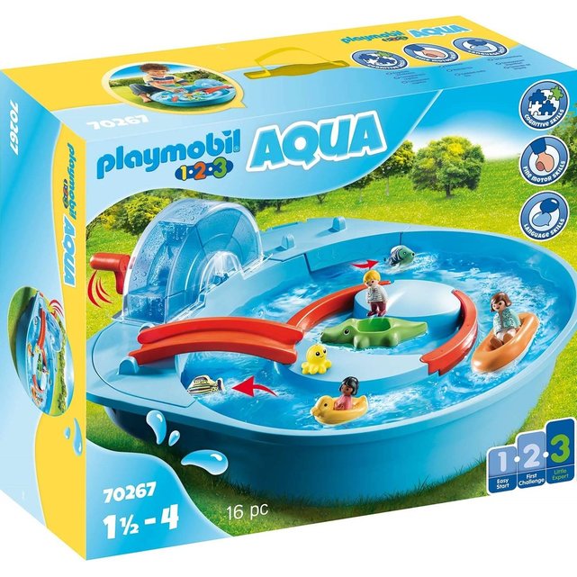 playmobil toboggan aquatique