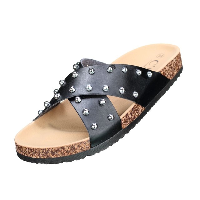 Mules à LEADER LEADER MODE clous Mules MODE q84fnIw