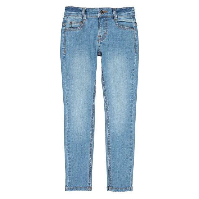 59 in. 3-12 Years Blue Size 12 Years La Redoute Collections Big Boys Skinny Jeans