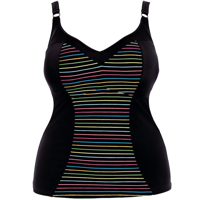 Tankini bonnets moulés elomi neon nights black noir Elomi ...