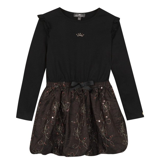 Robe fête manches longues avec broderies et sequins Floriane | La Redoute