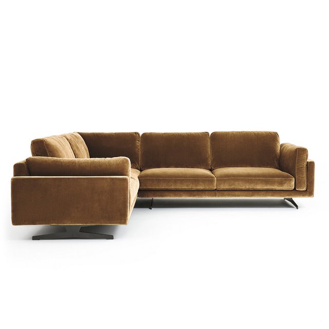 Canape D Angle Velours Cesar Am Pm La Redoute