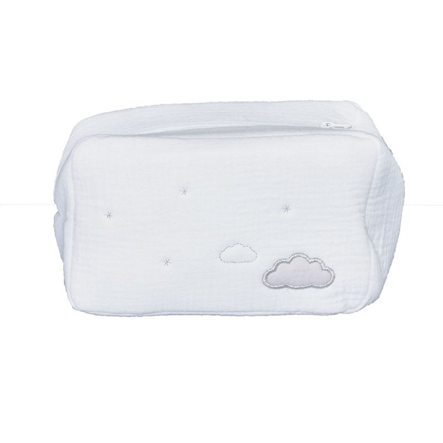 Trousse De Toilette Bebe Lily Grey Blanc Sauthon Baby Deco La Redoute