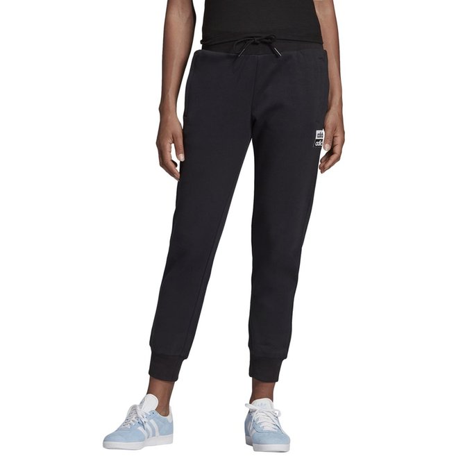 Jogging Sport Coupe Ajustee Poches Zippees Noir Adidas Originals