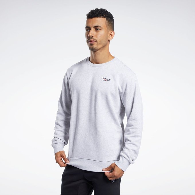 sweat reebok classic gris